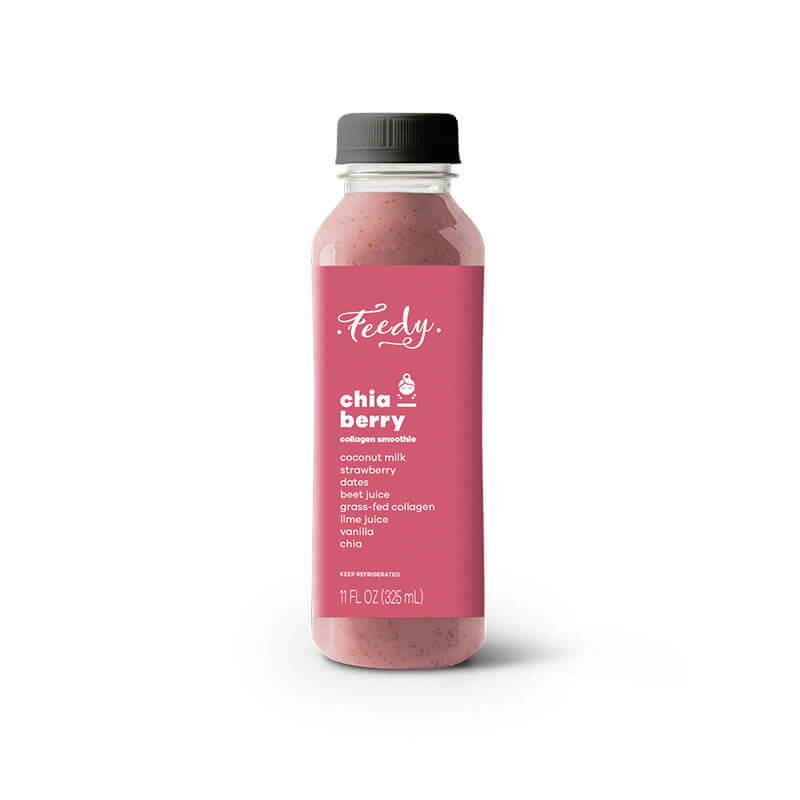 Chia berry smoothie