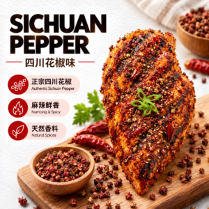 SICHUAN PEPPER 四川花椒味 (150g) +  Veggies + Carbs